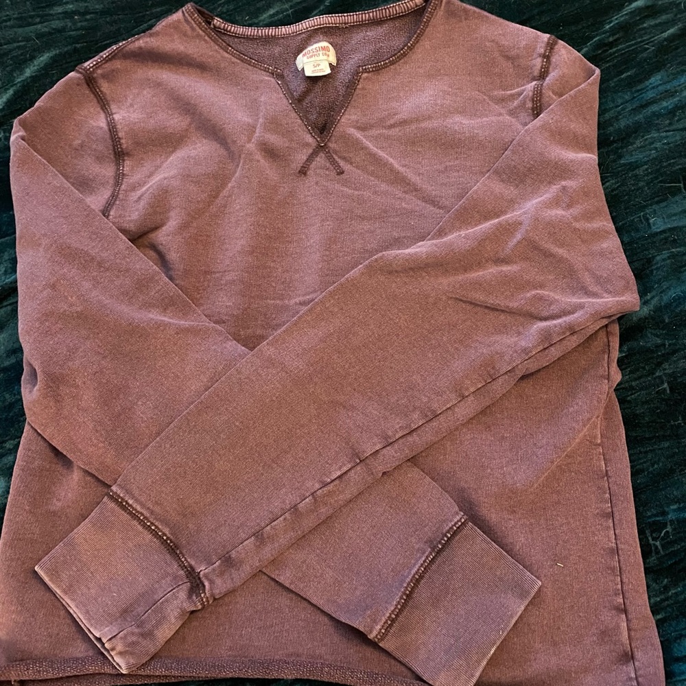 Ashy red sweatshirt